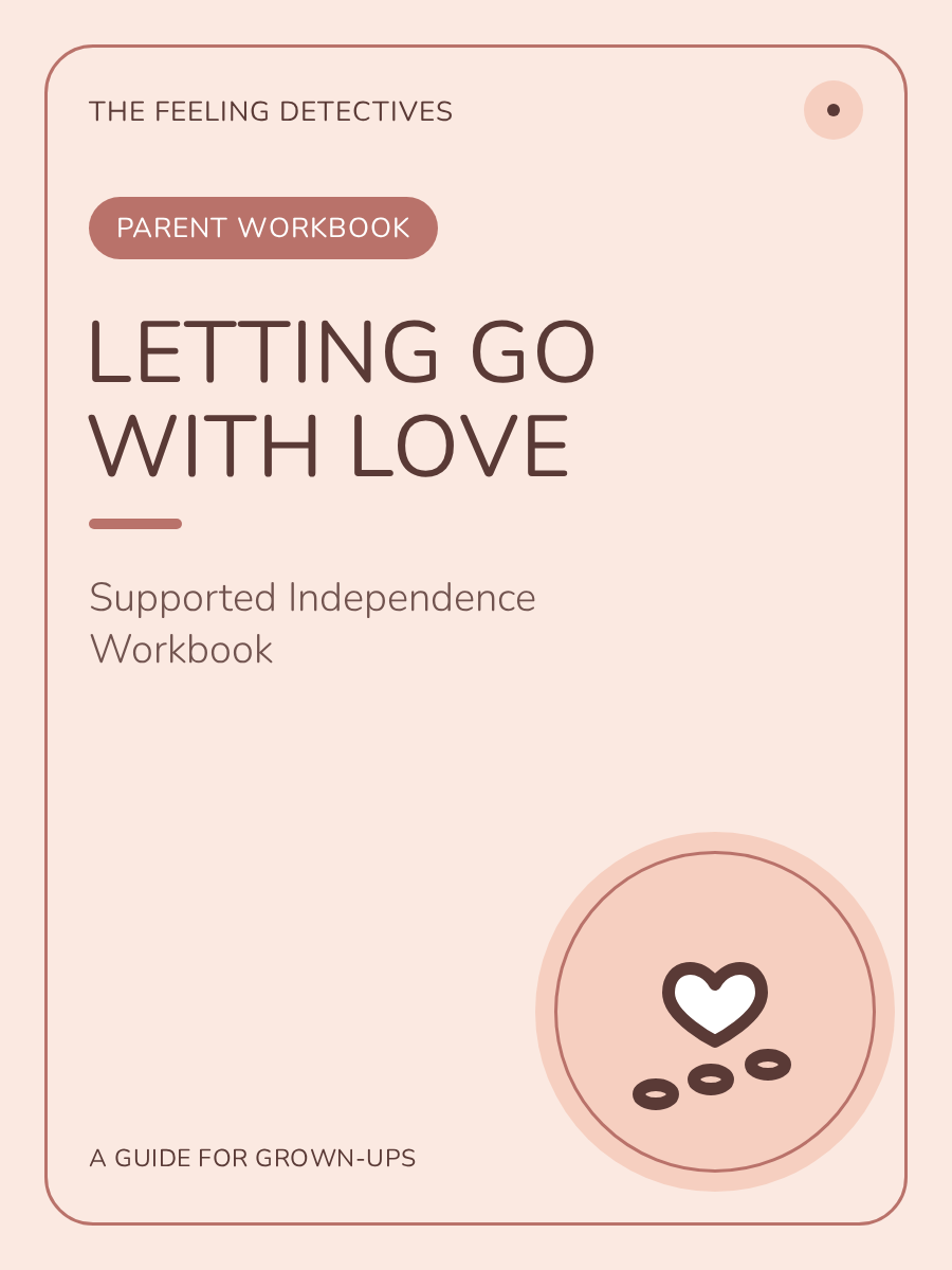 Letting Go With Love — a practical workbook for building independence with the right support, by Sharon Boyden