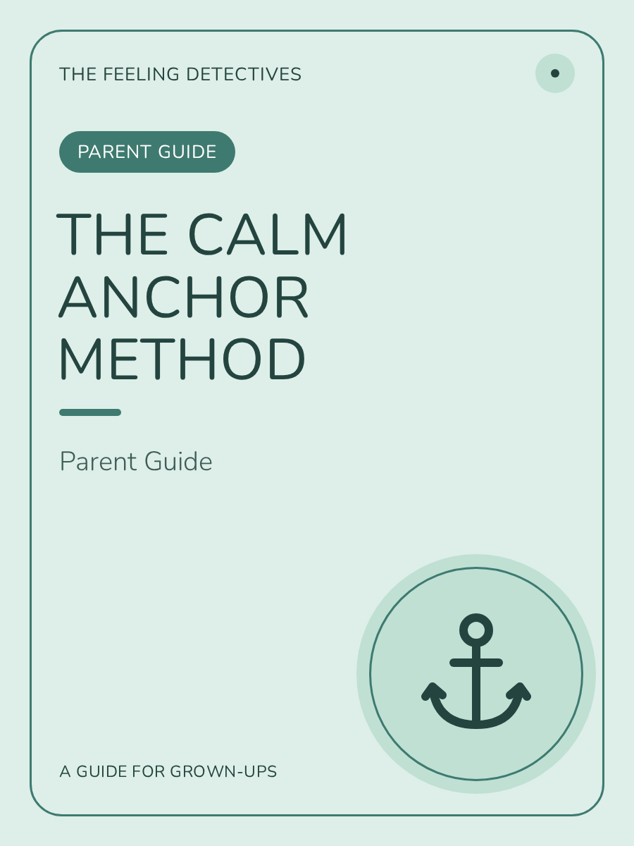 The Calm Anchor Method — a practical guide to co-regulation, de-escalation and emotional safety, by Sharon Boyden