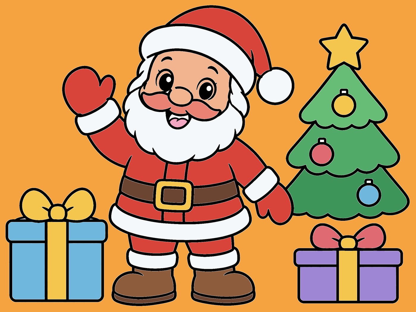 Christmas Colouring Fun