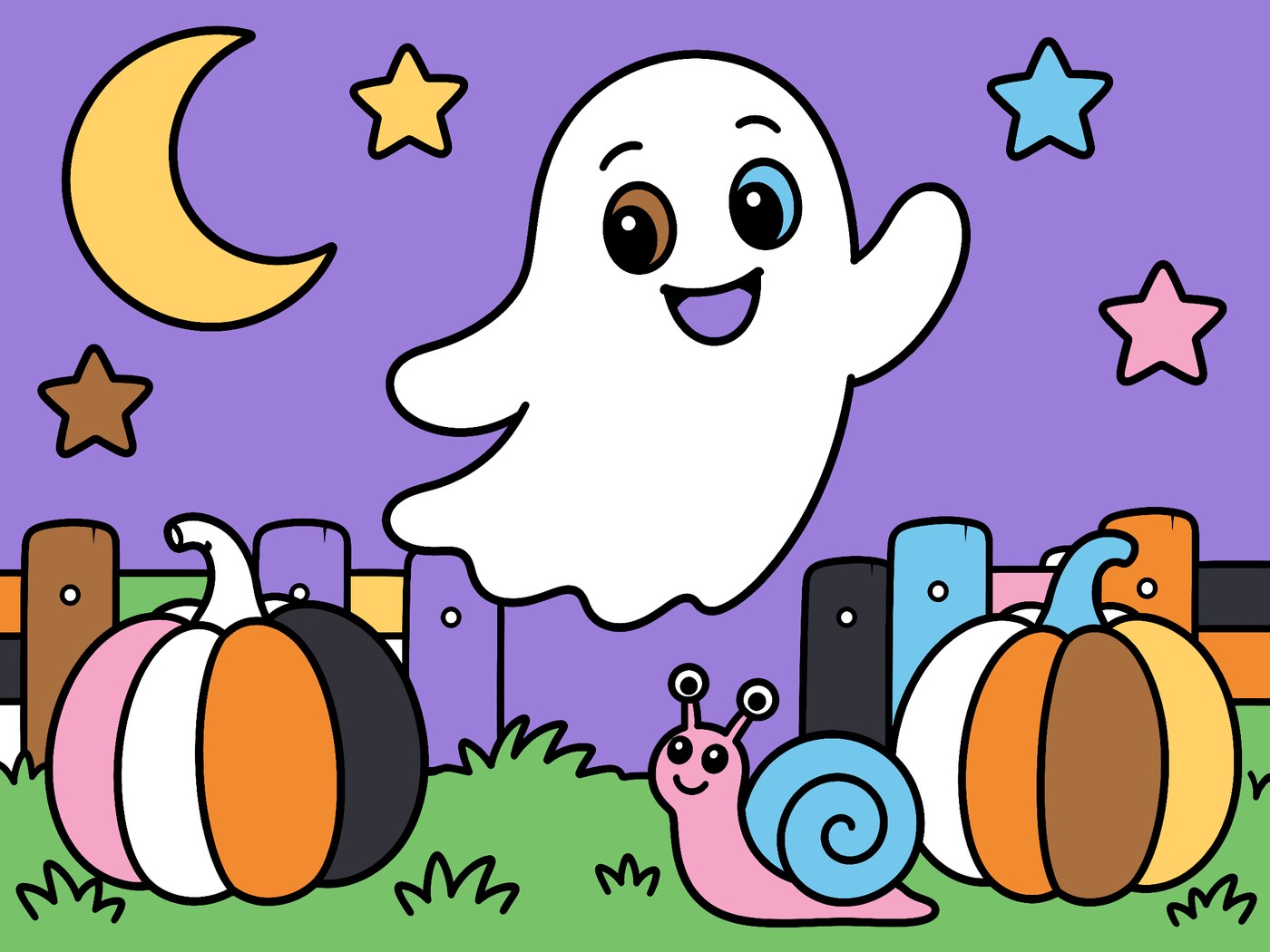 Halloween Colouring Fun